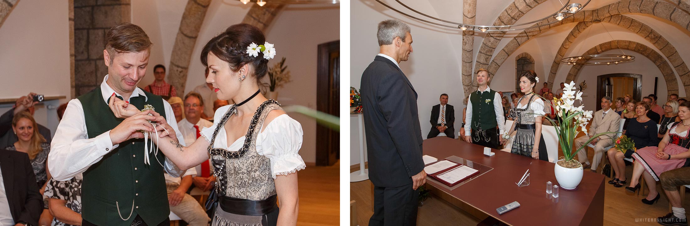 Bavarian wedding dress