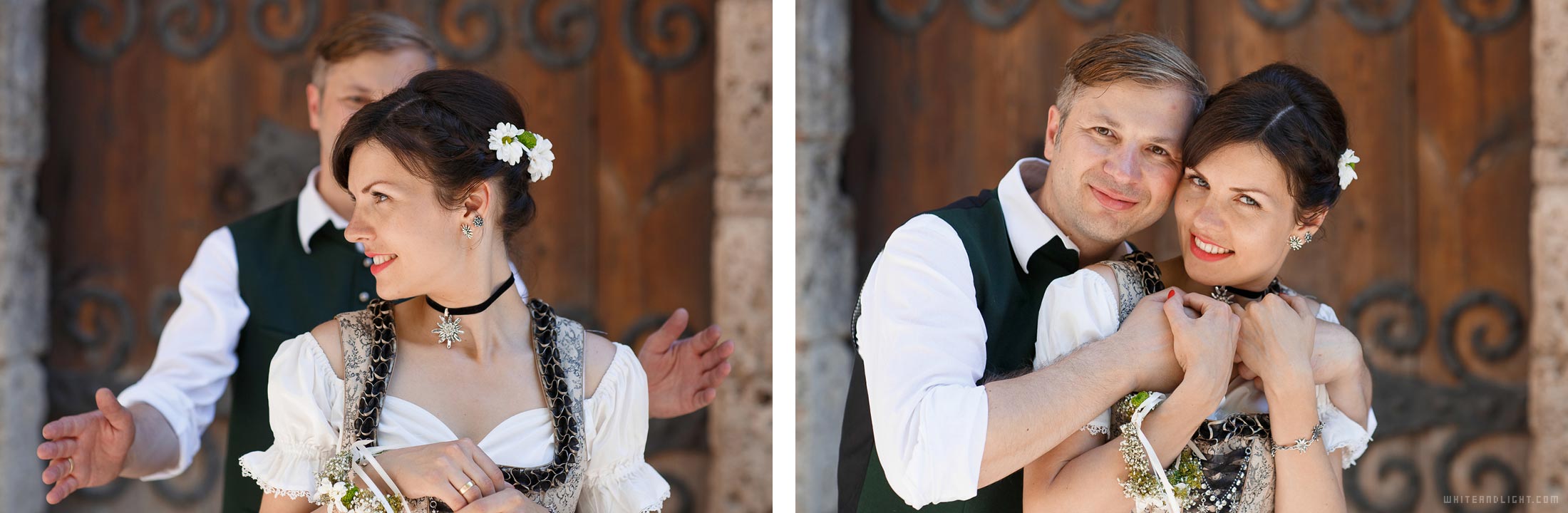 Bavarian wedding dress - wedding photographer packages